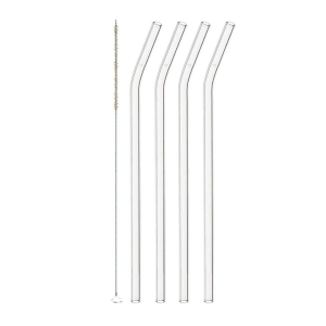 Reusable -Borosilicate Glass Straws