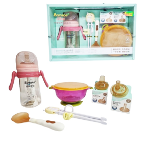 Healthy Feeding 6 piece Set- Pink