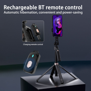 AI Facial Intelligence Selfie Stick Tripod Bluetooth Control for Smartphone