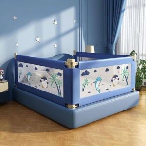 ExtendGuard Adjustable Height Extra-Long Baby Bed Rail