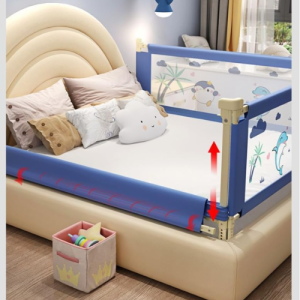 ExtendGuard Adjustable Height Extra-Long Baby Bed Rail