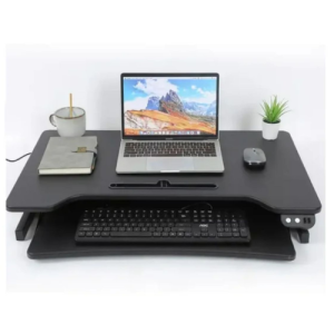 Adjustable Standing Office Desk Converter- Black