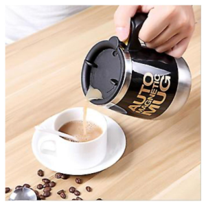 Auto Magnetic Portable Mug - Black