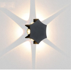 Outdoor Hexagon Shaped Light