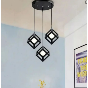 Modern Hanging Cube Light