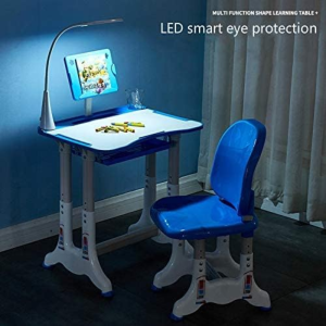 AdjustaDesk Study Set: Height-Adjustable Children's Desk and Chair with Reading Stand