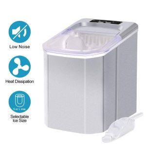 QuickChill Countertop Ice Maker - Bullet Ice in Minutes