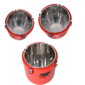 40L Stainless Steel Party  Cooler & Warmer Set of 3