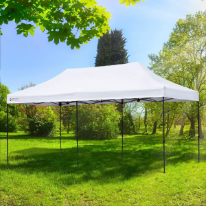 Waterproof Gazebo White 6x3 Meter- White