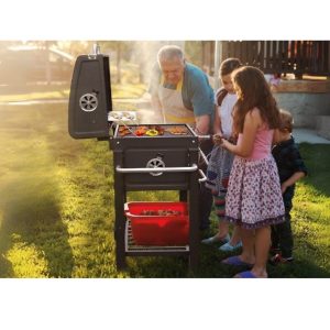 Black Portable Charcoal BBQ Grill